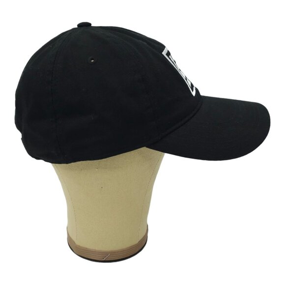 Econscious Embroidered Black Adjustable Tuck Strap Cap Trucker Baseball Golf Hat - Picture 11 of 13